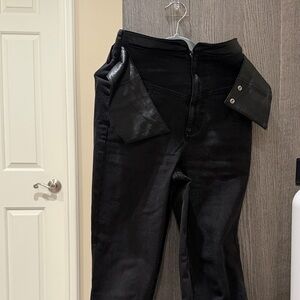 Pinko Black Straight Leg Pants